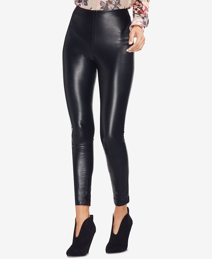 Faux-Leather Skinny Pants Vince Camuto Faux-Leather Skinny Pants -CeCe cloth-shop