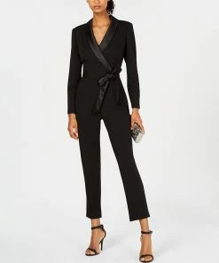 Adrianna Papell Tuxedo Jumpsuit