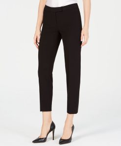 Anne Klein Straight-Leg Bowie Pants, Created For Macy's