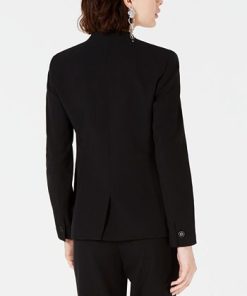 Bar III Women's Collarless Open-Front Blazer, Created For Macy's -CeCe cloth-shop 11627114 fpx