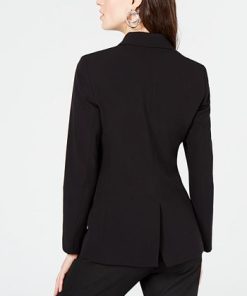 Bar III Women's One-Button Notch-Collar Blazer, Created For Macy's -CeCe cloth-shop 12038666 fpx