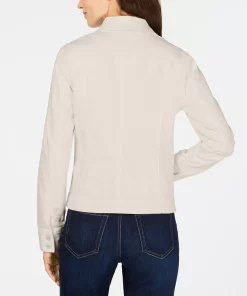 Charter Club Women's Denim Jacket, Created For Macy's 5 Charter Club Women's Denim Jacket, Created For Macy's -CeCe cloth-shop 12077294 fpx