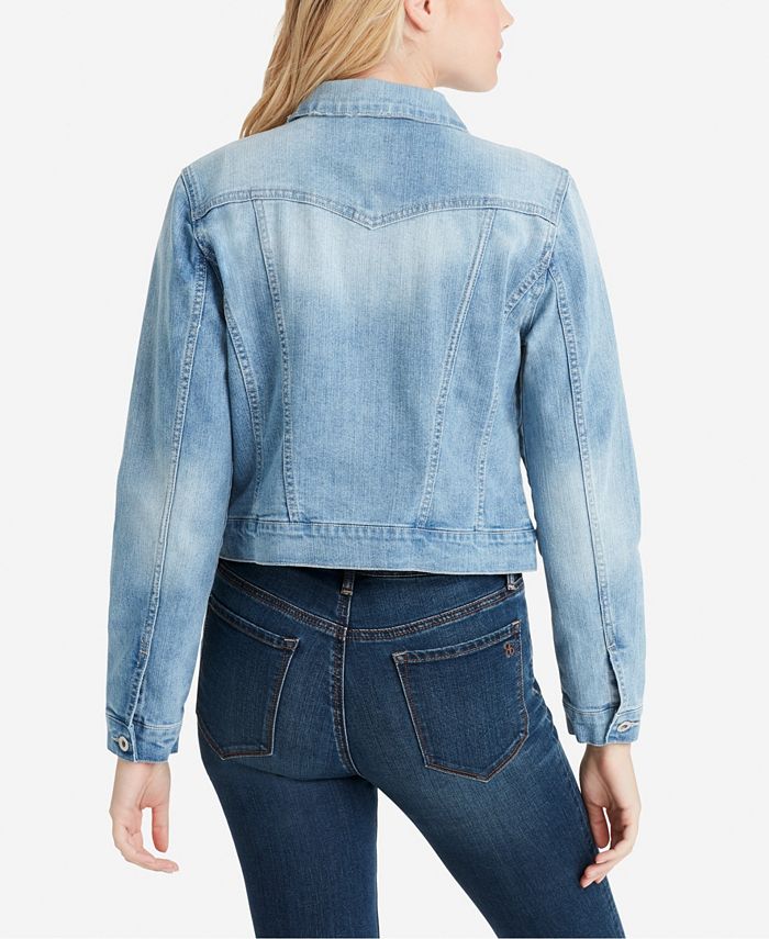 Jessica Simpson Pixie Classic Denim Jacket 2 Jessica Simpson Pixie Classic Denim Jacket - Image 2