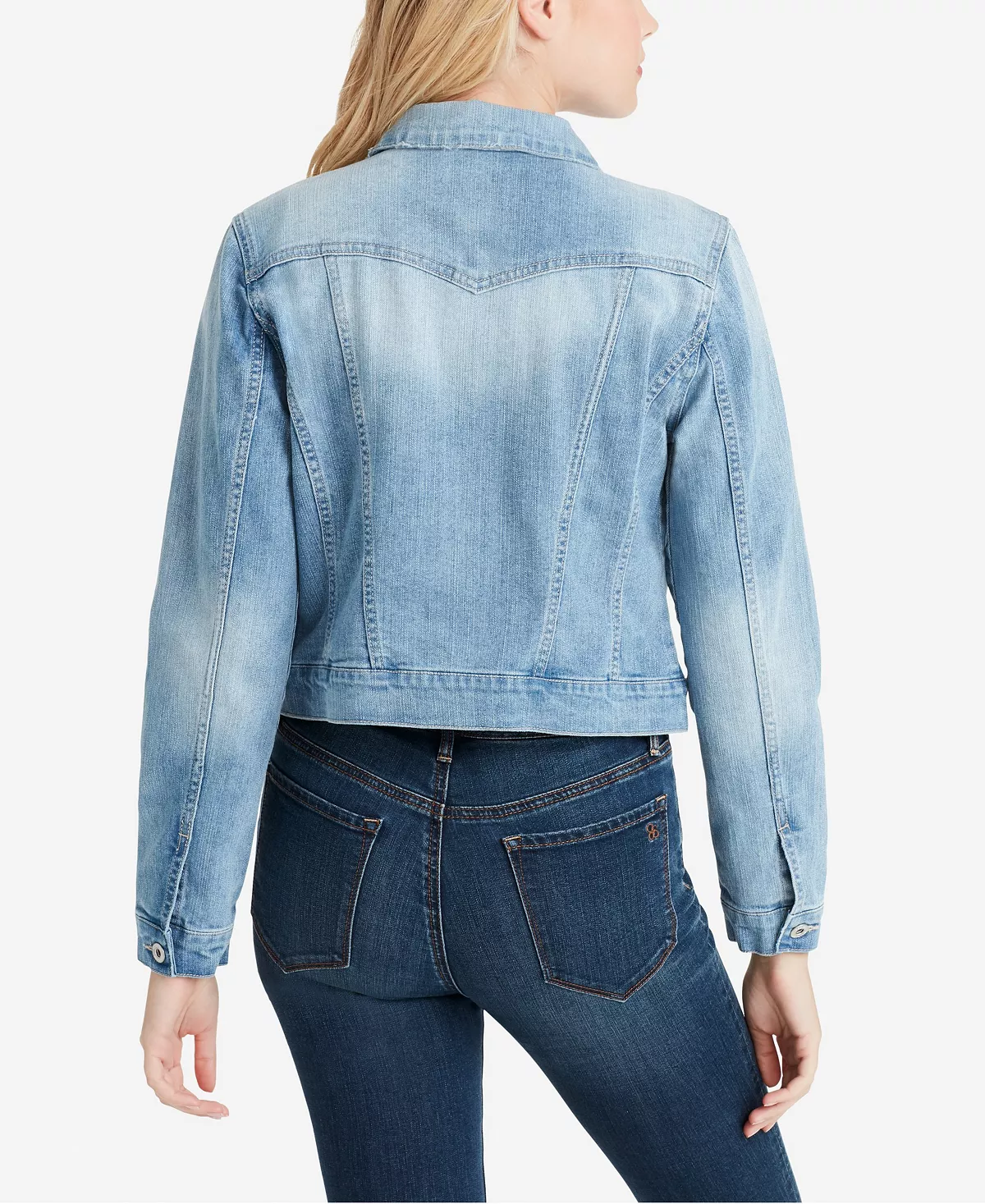 Jessica Simpson Pixie Classic Denim Jacket 3 Jessica Simpson Pixie Classic Denim Jacket - Image 3