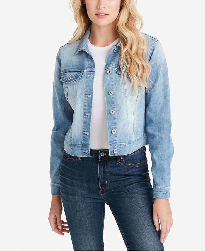 Jessica Simpson Pixie Classic Denim Jacket 1 Jessica Simpson Pixie Classic Denim Jacket
