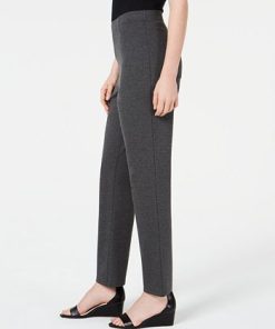 Karen Scott Port Pull-On Straight-Leg Pants, Created For Macy's -CeCe cloth-shop 13530515 fpx
