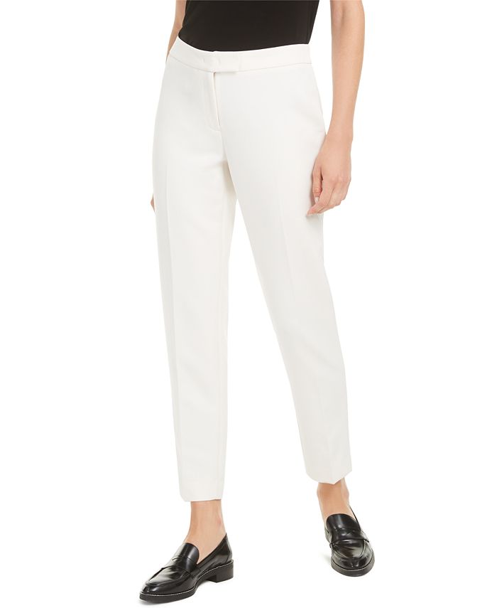 Straight-Leg Bowie Pants Anne Klein Straight-Leg Bowie Pants -CeCe cloth-shop