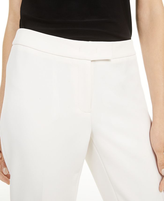 Straight-Leg Bowie Pants Anne Klein Straight-Leg Bowie Pants -CeCe cloth-shop