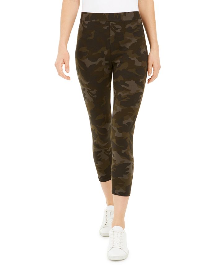 Women's Printed Capri Leggings, Created For Macy's Style & Co Women's Printed Capri Leggings, Created For Macy's -CeCe cloth-shop