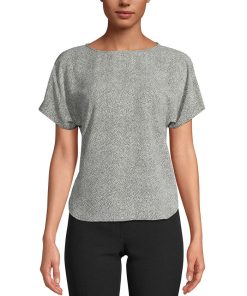 Anne Klein Mini-Dot Blouse