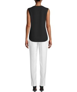 Anne Klein Scoop-Neck Shell -CeCe cloth-shop 16535226 fpx