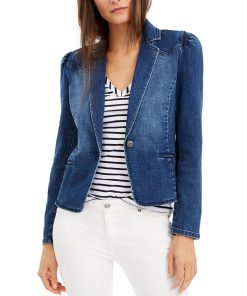 INC International Concepts Women's Puff-Sleeve Blazer, Created For Macy's