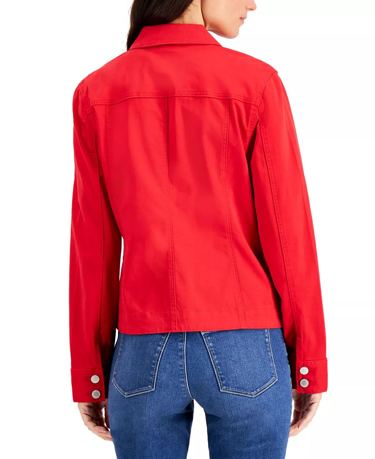 Women's Denim Jacket, Created For Macy's Charter Club Women's Denim Jacket, Created For Macy's -CeCe cloth-shop