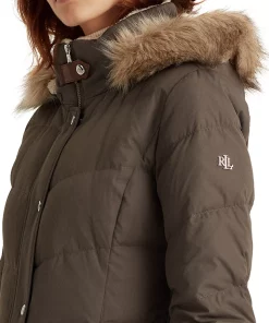 Lauren Ralph Lauren Hooded Down Coat, Created For Macy's -CeCe cloth-shop 17679346 fpx