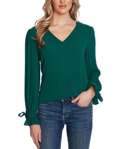 CeCe Tie-Cuff Top