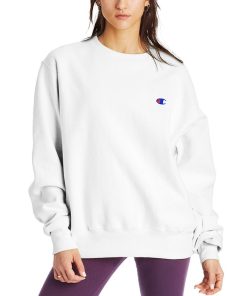 Champion Women's Boyfriend Logo Sweatshirt