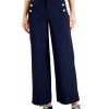 Charter Club Women's Wide-Leg Sailor Pants, Created For Macy's