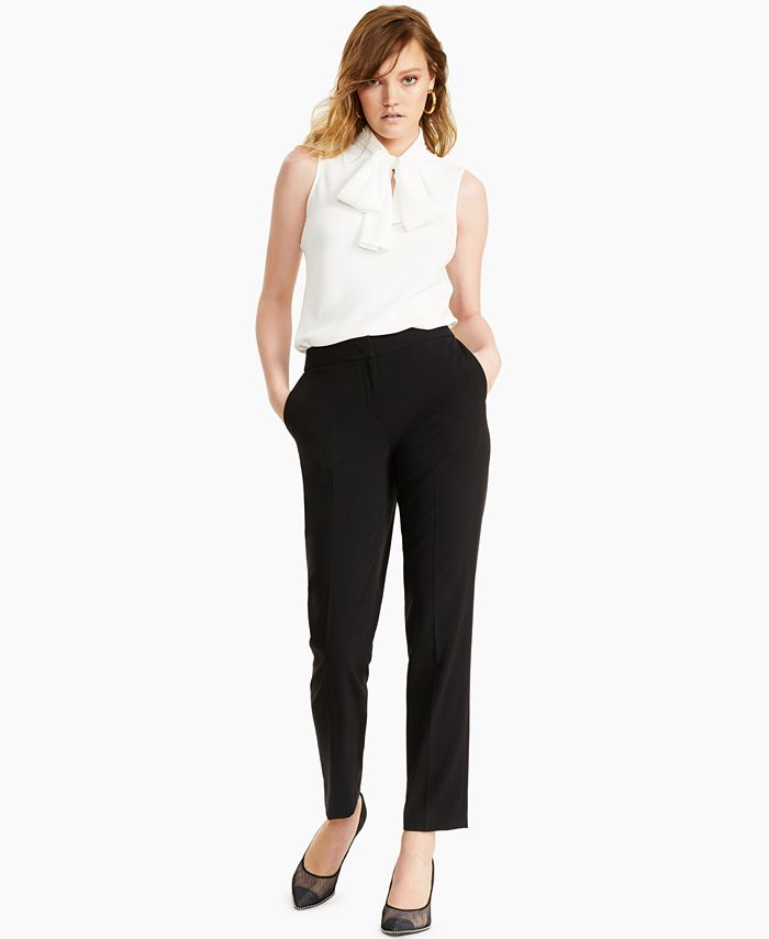 Women's Straight-Leg Dress Pants, Created For Macy's Bar III Women's Straight-Leg Dress Pants, Created For Macy's -CeCe cloth-shop