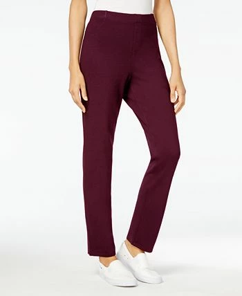 Karen Scott Port Pull-On Comfort Pants, Created For Macy's - Image 3