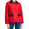 Charter Club Quilted Corduroy-Trim Jacket, Created For Macy's