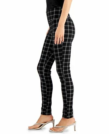 INC International Concepts Plaid Leggings, Created For Macy's - Image 2