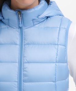 Charter Club Women's Packable Hooded Down Puffer Vest, Created For Macy's -CeCe cloth-shop 19265276 fpx