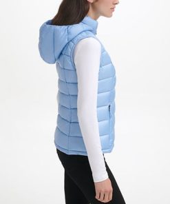 Charter Club Women's Packable Hooded Down Puffer Vest, Created For Macy's -CeCe cloth-shop 19265321 fpx