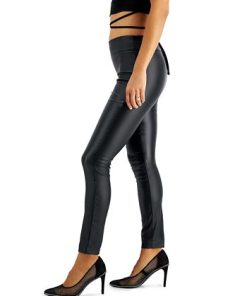 Bar III Pull-On Coated Legging, Created For Macy's 2 Bar III Pull-On Coated Legging, Created For Macy's -CeCe cloth-shop 19266701 fpx