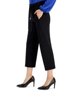 Bar III Women's Tie Front Capris Pants, Created For Macy's -CeCe cloth-shop 19380184 fpx 1