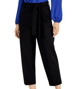 Bar III Women's Tie Front Capris Pants, Created For Macy's -CeCe cloth-shop 19380185 fpx 1
