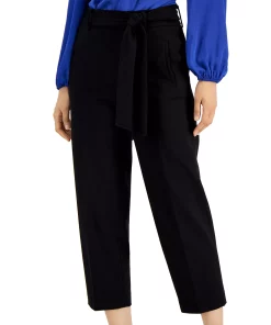 Bar III Women's Tie Front Capris Pants, Created For Macy's -CeCe cloth-shop 19380185 fpx 1