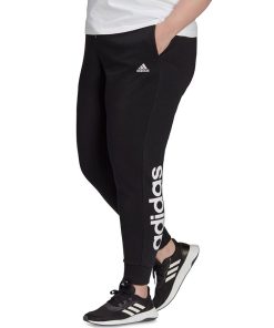 ADIDAS Plus Size Tapered Logo Jogger Pants
