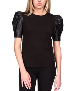 Michael Kors Puff-Sleeve T-Shirt, Regular & Petite