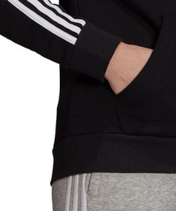 ADIDAS Women's 3-Stripe Cotton Fleece Full-Zip Sweatshirt -CeCe cloth-shop 19456320 fpx