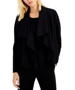 Anne Klein Serenity Drape-Front Jacket