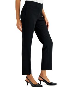 Kasper Women's Slim Straight-Leg Modern Trousers 3 Kasper Women's Slim Straight-Leg Modern Trousers -CeCe cloth-shop 19530908 fpx