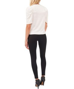 Vince Camuto Wide-Waistband Ponté-Knit Leggings -CeCe cloth-shop 19547629 fpx