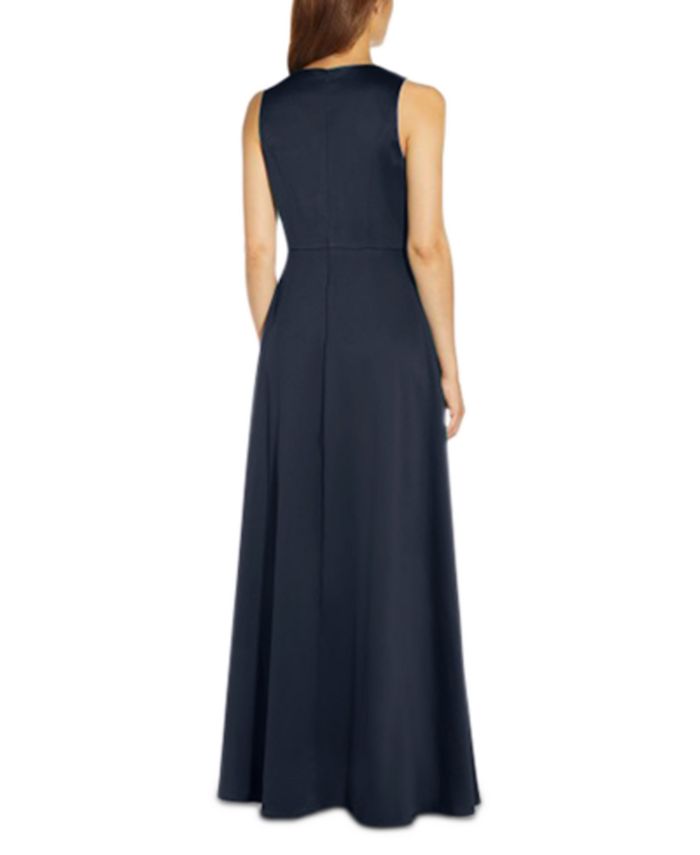 Crepe Overlay Jumpsuit Adrianna Papell Crepe Overlay Jumpsuit -CeCe cloth-shop