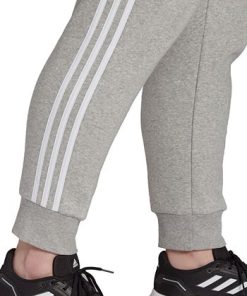 ADIDAS Plus Size Essentials Three-Stripes Fleece Joggers -CeCe cloth-shop 19868360 fpx