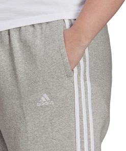 ADIDAS Plus Size Essentials Three-Stripes Fleece Joggers -CeCe cloth-shop 19868361 fpx