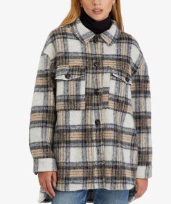 Sanctuary Plaid Town Jacket