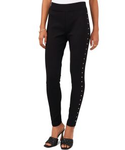 Vince Camuto Studded High-Rise Leggings