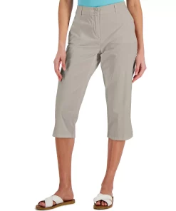 Karen Scott Women's Comfort-Waist Capri Pants, Created For Macy's