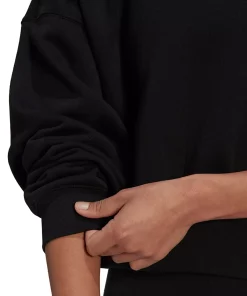 ADIDAS Women's Essentials Fleece Crewneck Sweatshirt -CeCe cloth-shop 20428898 fpx