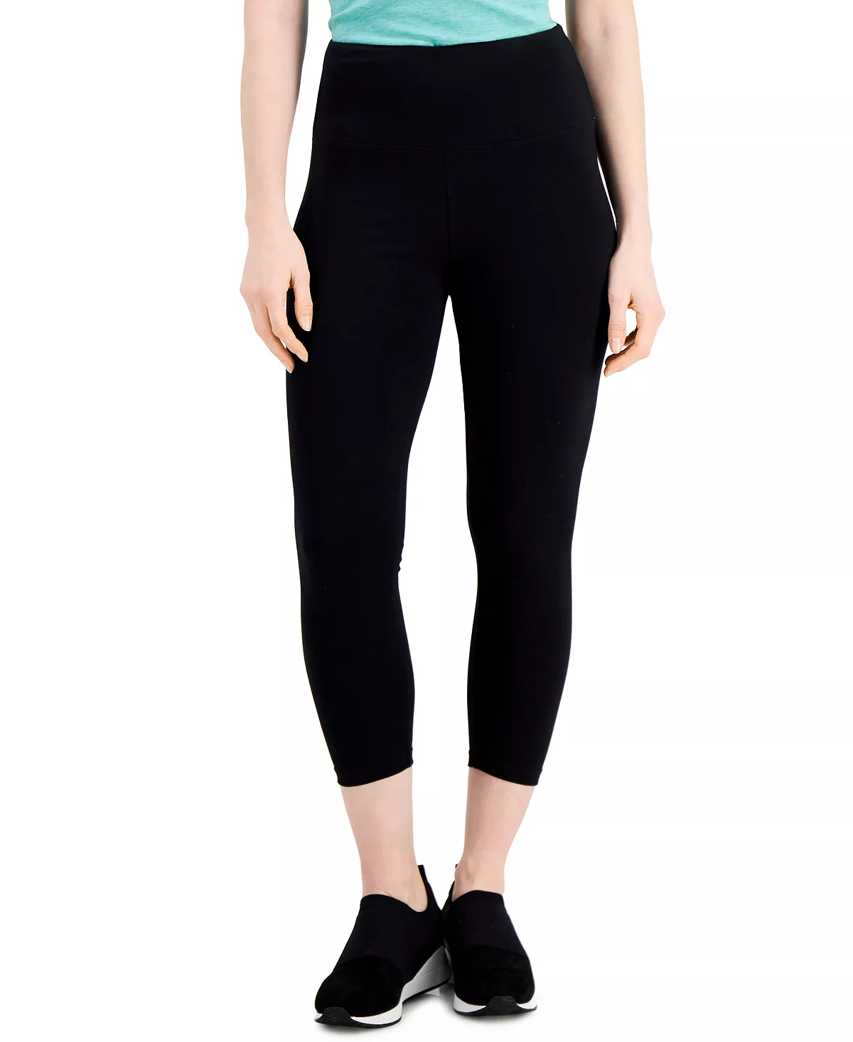 Women's High-Rise Capri Leggings, Created For Macy's Style & Co Women's High-Rise Capri Leggings, Created For Macy's -CeCe cloth-shop