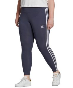 ADIDAS Plus Size Side-Striped Leggings
