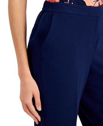 Kasper Slim Straight-Leg Pants 3 Kasper Slim Straight-Leg Pants - Image 3