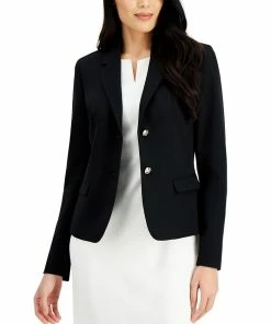 Kasper Two-Button Blazer, Regular And Petite Sizes