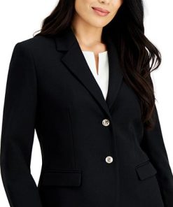 Kasper Two-Button Blazer, Regular And Petite Sizes -CeCe cloth-shop 20596599 fpx