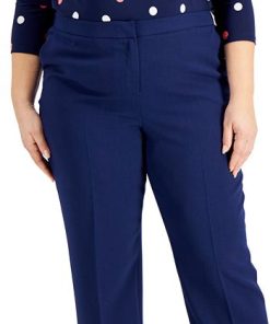 Kasper Plus Size Straight-Leg Pants -CeCe cloth-shop 20597572 fpx